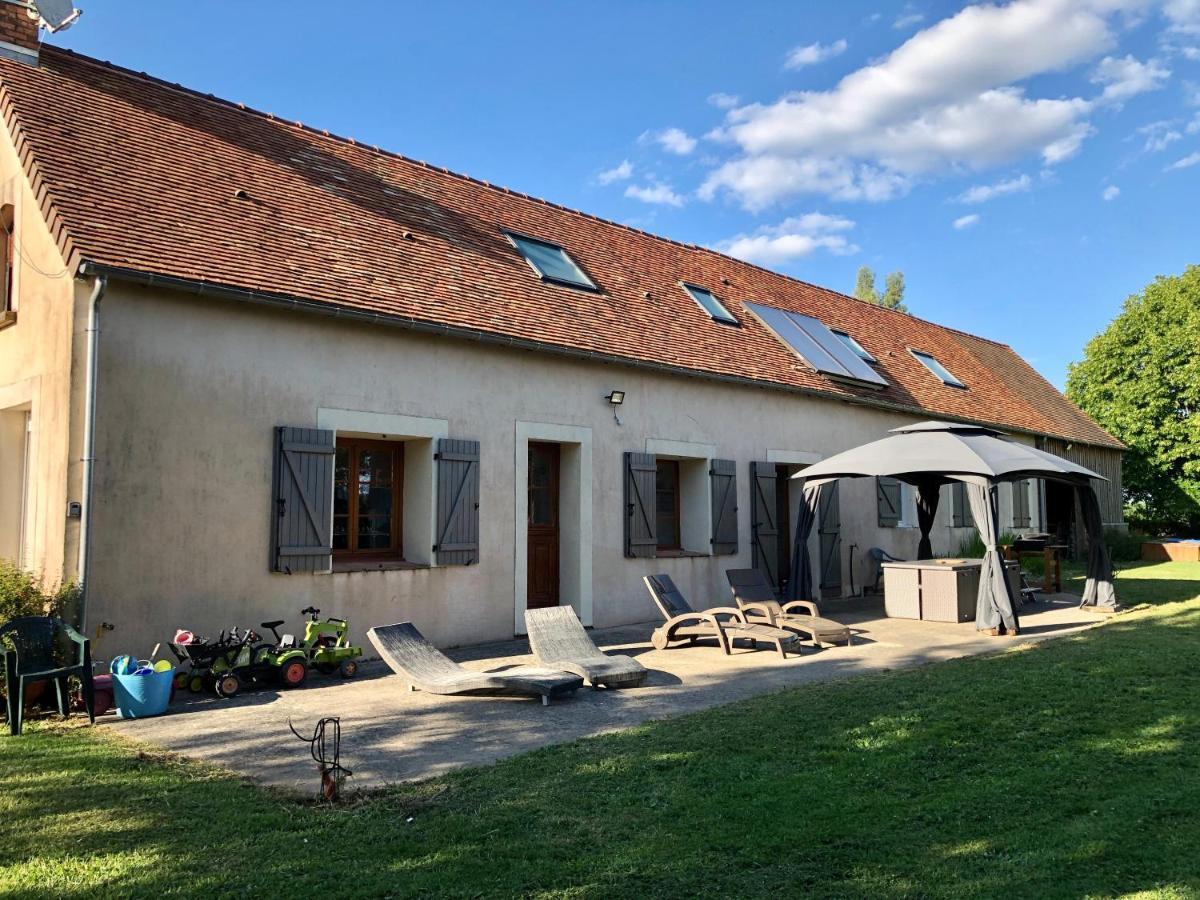 Appartement Chambre double avec SDB privée au milieu des champs à Teloché Extérieur photo